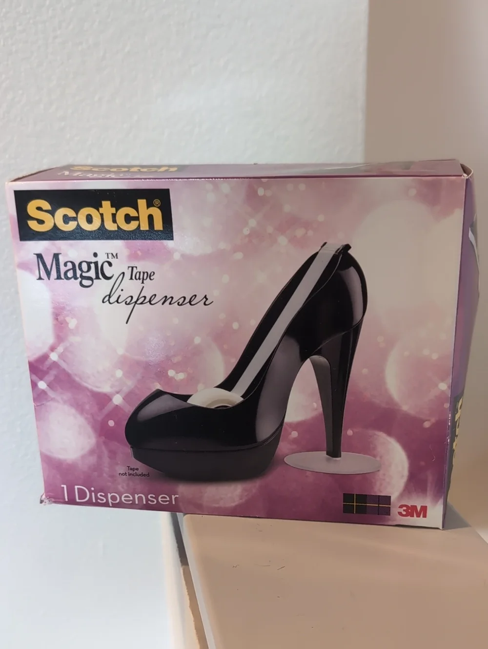 NIB Stilleto Heel Scotch Tape Dispenser